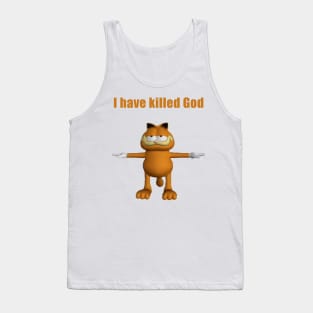 I have killed God - Funny Cartoon Characters Tank Top